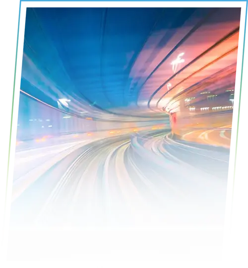 A Dynamic Train Speeding through a Station